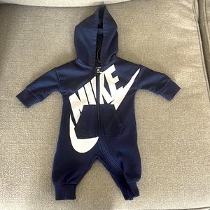 Nike Baby Newborn Full-Zip Coverall